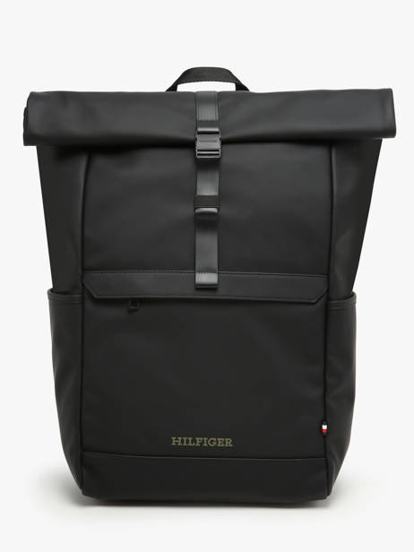 Rugzak Tommy hilfiger Zwart th monotype AM12499