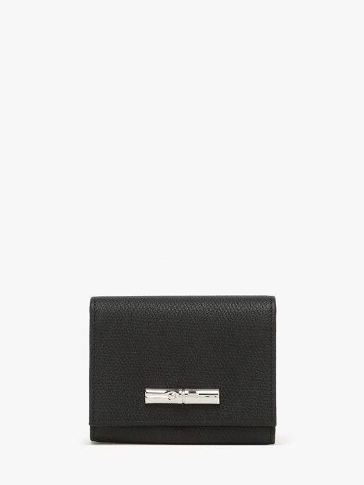 Longchamp Le roseau Portefeuille Zwart