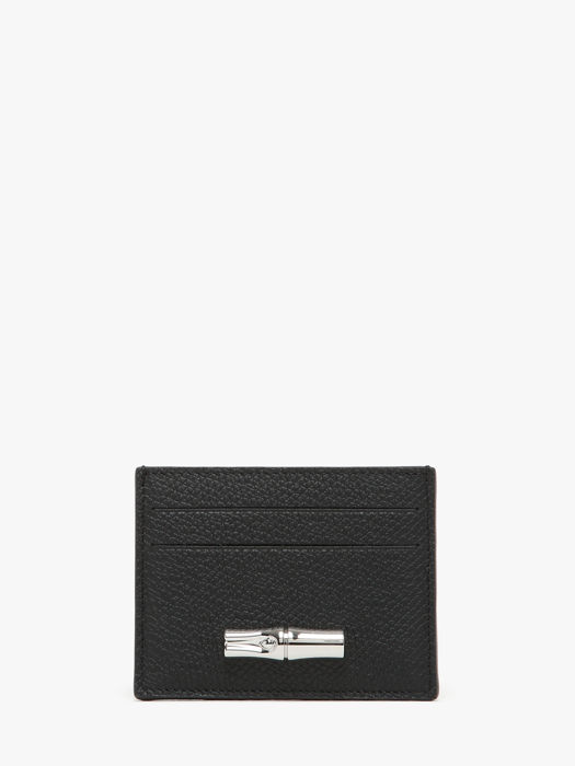 Longchamp Le roseau Kredietkaarthouder Zwart