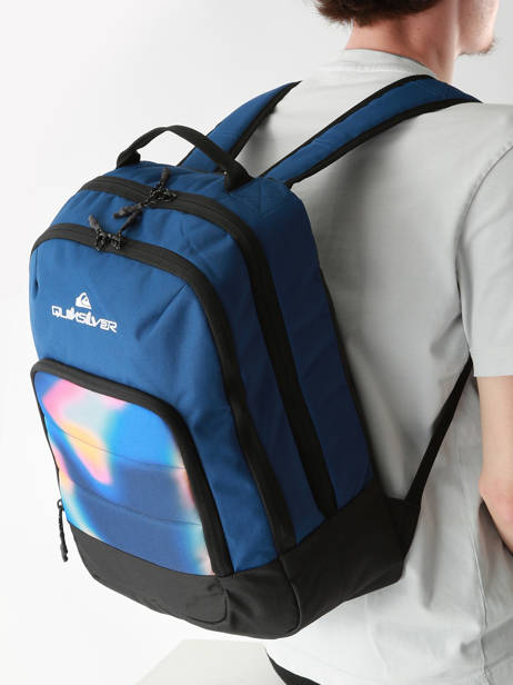 Rugzak 2 Compartimenten Quiksilver Blauw youth access QYBP3166 ander zicht 1