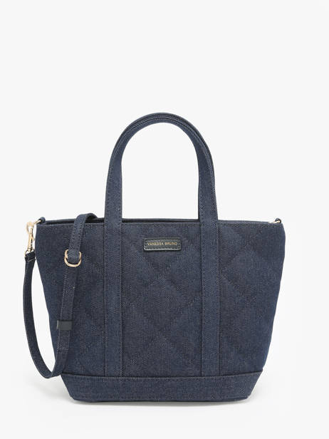 Handtas Cabas Katoen Vanessa bruno Blauw cabas 4V40435
