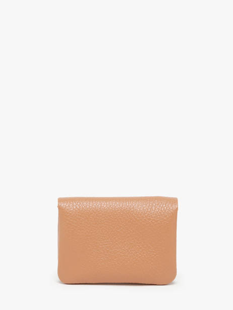 Portemonnee Leder Milano Bruin caviar CA23092 ander zicht 2