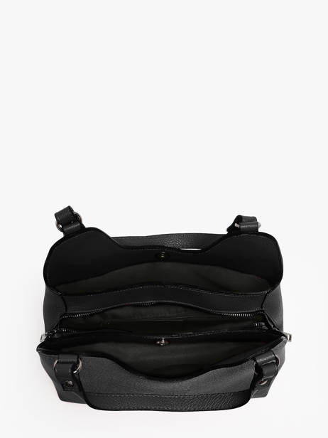 Handtas Caviar Leder Milano Zwart caviar CA24067 ander zicht 3