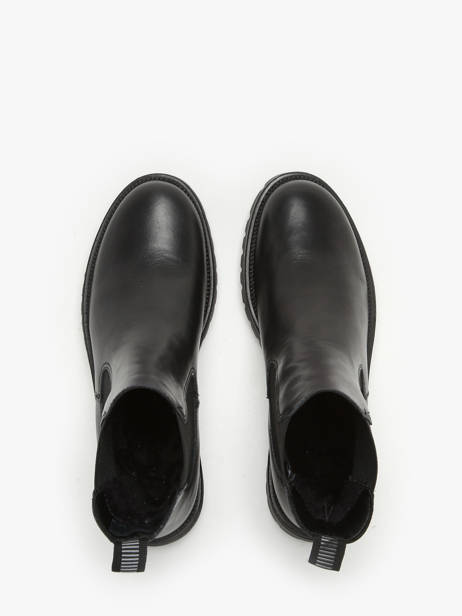 Chelsea Boots Uit Leder Tamaris Zwart women 41 ander zicht 4