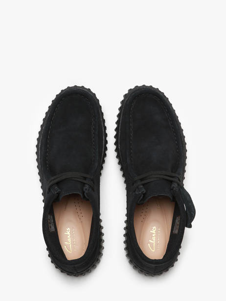 Derby Veterschoenen Torhill Moss Uit Leder Clarks Zwart women 26179360 ander zicht 4