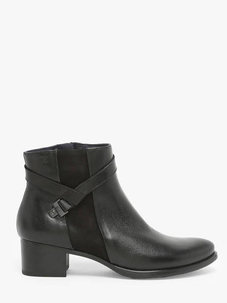 Enkellaarsjes Alegria Uit Leder Dorking Zwart theme D7232