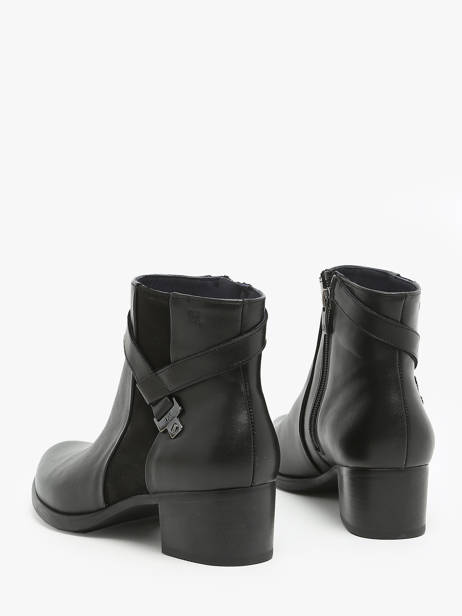 Enkellaarsjes Alegria Uit Leder Dorking Zwart theme D7232 ander zicht 3