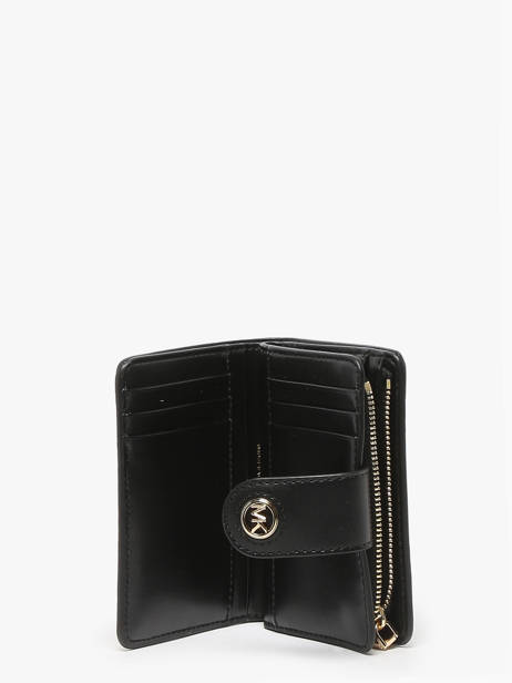 Portefeuille Leder Michael kors Zwart mk charm H3G0KD5L ander zicht 1