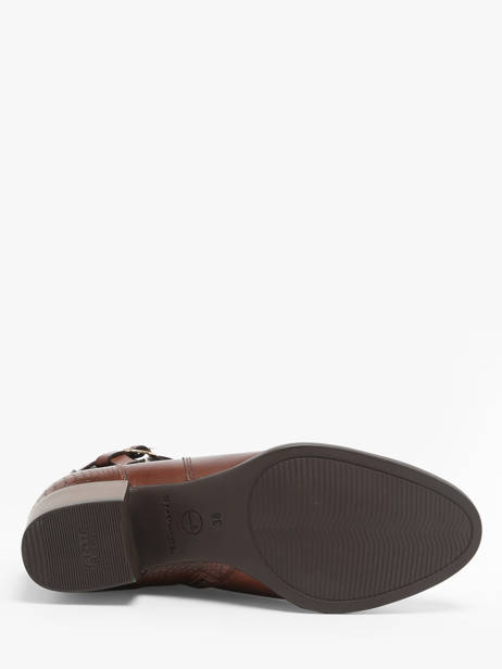 Enkellaarsjes Uit Leder Tamaris Bruin women 43 ander zicht 5