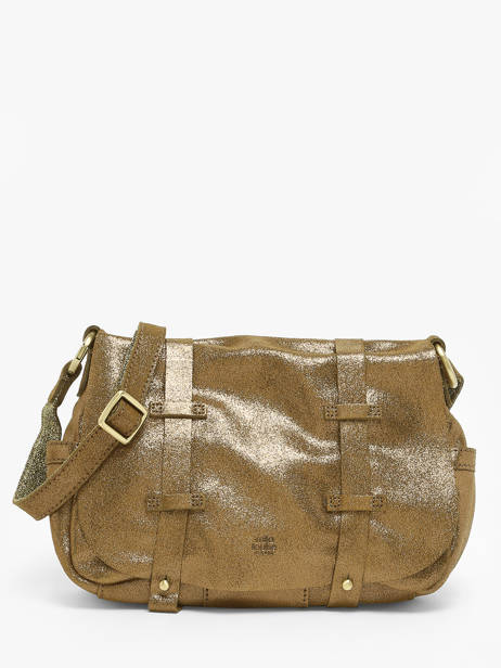 Cross Body Tas Vintage Leder Vintage Leder Mila louise Veelkleurig vintage 3017X