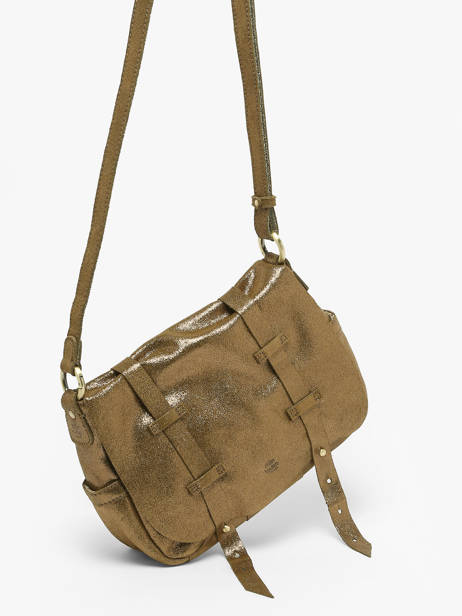 Cross Body Tas Vintage Leder Vintage Leder Mila louise Veelkleurig vintage 3017X ander zicht 2