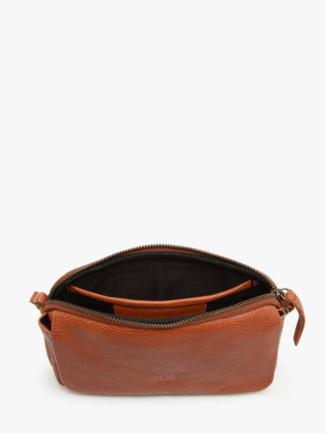 Cross Body Tas Leather Leder Biba Bruin leather BET6L ander zicht 3