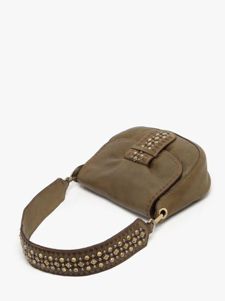 Cross Body Tas Heritage Leder Biba Groen heritage COD1L ander zicht 2