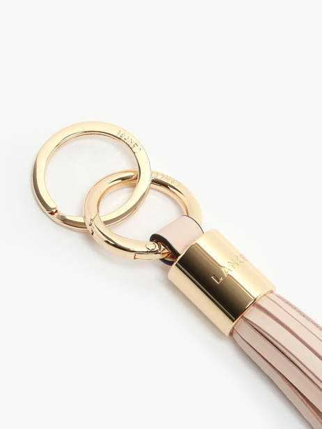 Sleutelhanger Premier Flirt Leder Lancel Roze charms A12922 ander zicht 1