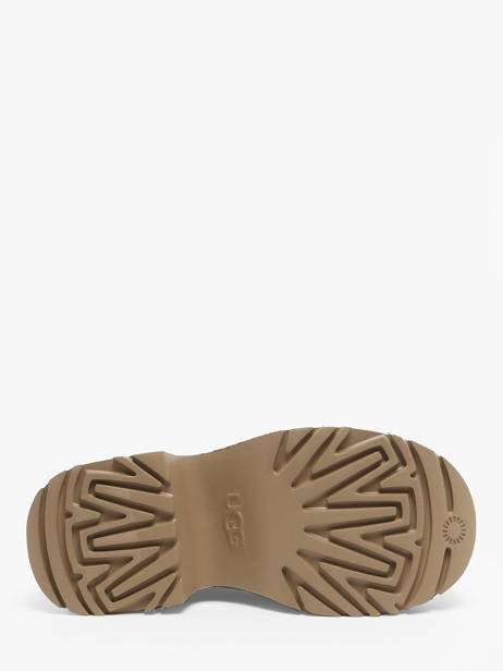 Boots Met Platformzool Classic Ultra Mini Uit Leder Ugg Beige women 1158311 ander zicht 5