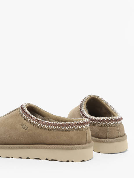 Pantoffels Tasman Uit Leder Ugg Beige women - 00005955 ander zicht 3