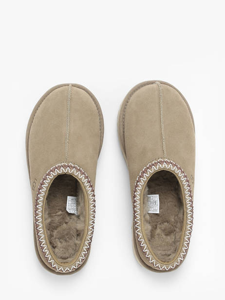 Pantoffels Tasman Uit Leder Ugg Beige women - 00005955 ander zicht 4