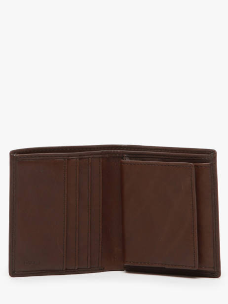 Portemonnee Leder Le tanneur Bruin gary TRA3115 ander zicht 1