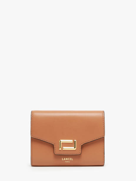 Portefeuille Angele Leder Lancel Bruin angele A13161