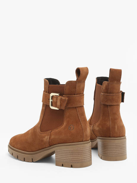 Enkellaarsjes Uit Leder Tamaris Bruin women 43 ander zicht 3