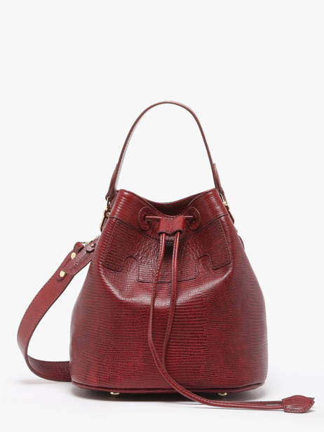 Bucket Bag La Suite 1960 Leder Paul marius Rood la suite 1960 CAPUC960