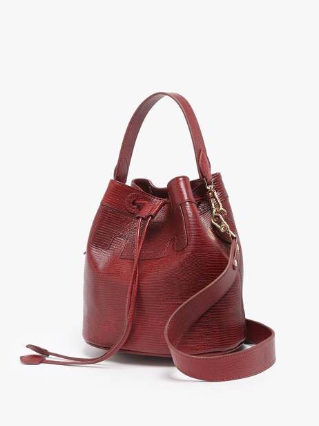 Bucket Bag La Suite 1960 Leder Paul marius Rood la suite 1960 CAPUC960 ander zicht 2