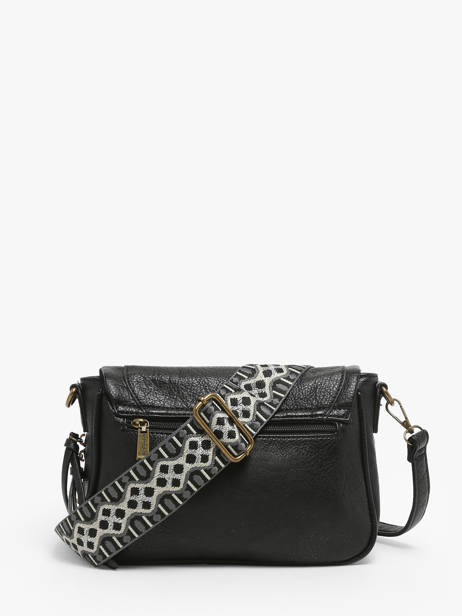 Cross Body Tas Sangle Miniprix Zwart sangle B ander zicht 3