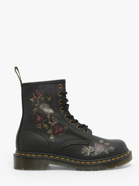 Enkellaarsjes 1460 Uit Leder Dr martens Zwart women 32070001