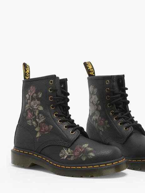 Enkellaarsjes 1460 Uit Leder Dr martens Zwart women 32070001 ander zicht 2