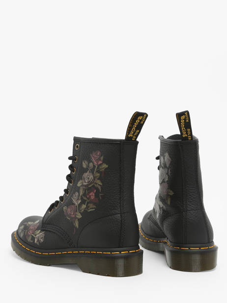 Enkellaarsjes 1460 Uit Leder Dr martens Zwart women 32070001 ander zicht 3
