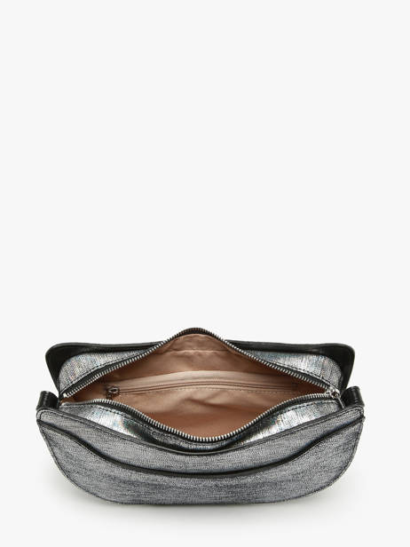 Cross Body Tas Suave Lune Leder Lancaster Zilver suave lune 33 ander zicht 3