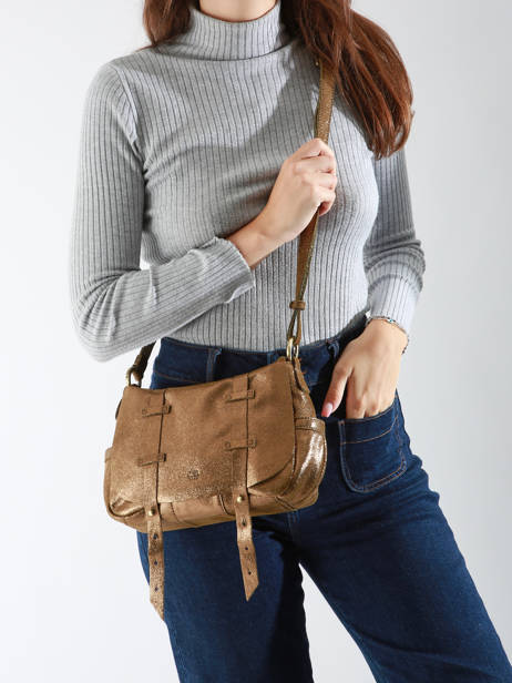 Cross Body Tas Vintage Leder Vintage Leder Mila louise Veelkleurig vintage 3017X ander zicht 1
