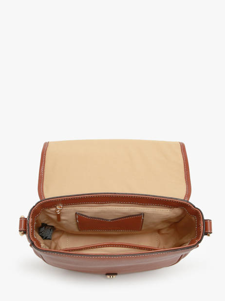 Cross Body Tas Vintage Leder Nat et nin Bruin vintage OLIVIA ander zicht 3