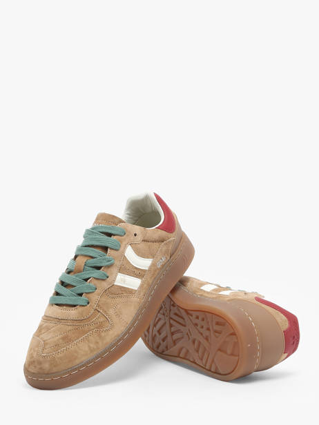 Sneakers Goal Uit Leder Coolway Bruin men 8633595 ander zicht 2