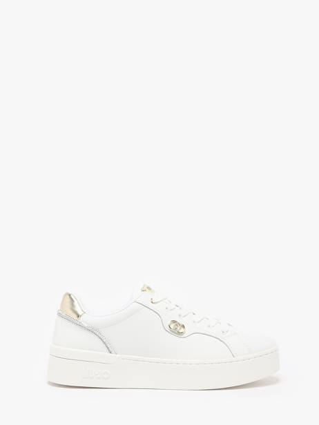 Sneakers Silvia 95 Uit Leder Liu jo Wit accessoires BF4021P0