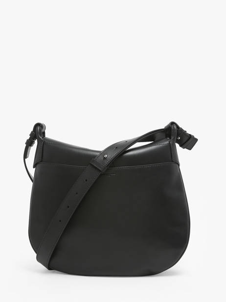 Cross Body Tas Pia Leder Le tanneur Zwart pia TPIA1420 ander zicht 4