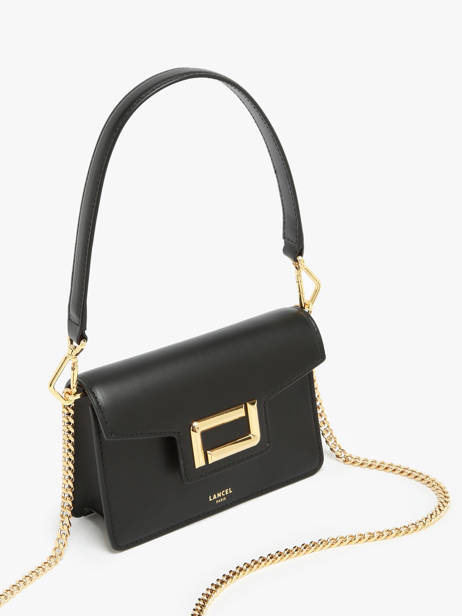 Cross Body Tas Angele Leder Lancel Zwart angele A13275 ander zicht 2