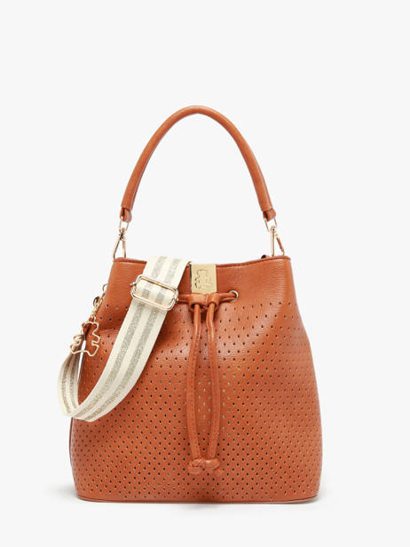 Bucket Bag Ajoure Lulu castagnette Bruin ajoure WINNER
