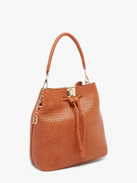 Bucket Bag Ajoure Lulu castagnette Bruin ajoure WINNER ander zicht 2