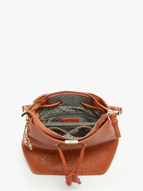Bucket Bag Ajoure Lulu castagnette Bruin ajoure WINNER ander zicht 3