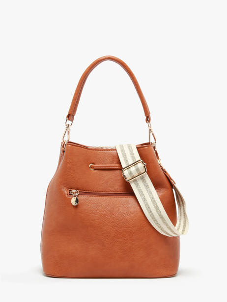 Bucket Bag Ajoure Lulu castagnette Bruin ajoure WINNER ander zicht 4