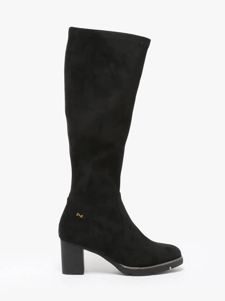 Laarzen Met Hak Uit Leder Nathan baume Zwart women 242N3404