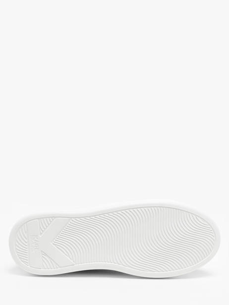 Sneakers Kapri Twin Nft Uit Leder Karl lagerfeld Zwart women KL62524T ander zicht 5