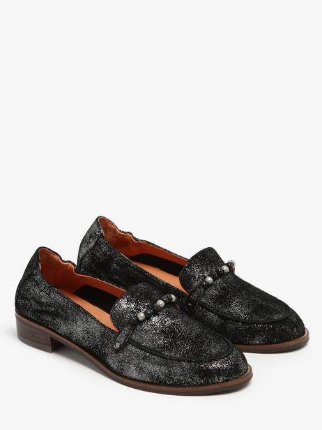 Mocassins Ides Uit Leder Mam'zelle Zwart women CSIUV24 ander zicht 2