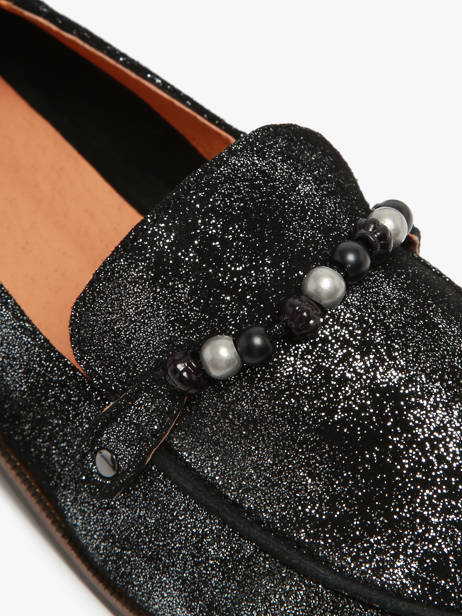 Mocassins Ides Uit Leder Mam'zelle Zwart women CSIUV24 ander zicht 3