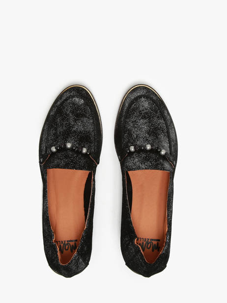 Mocassins Ides Uit Leder Mam'zelle Zwart women CSIUV24 ander zicht 4