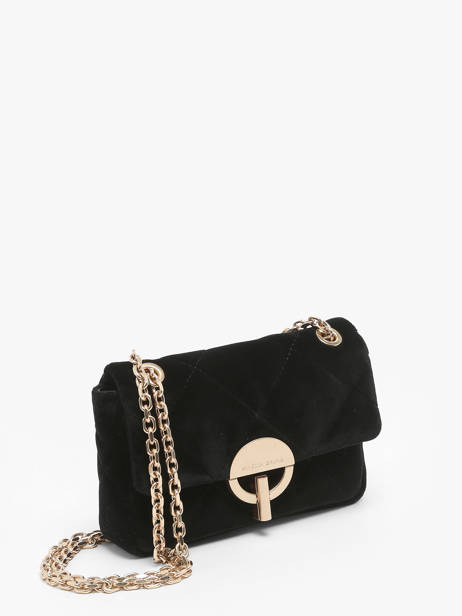 Cross Body Tas S Moon In Fluweel Vanessa bruno Zwart moon 42V40326 ander zicht 2