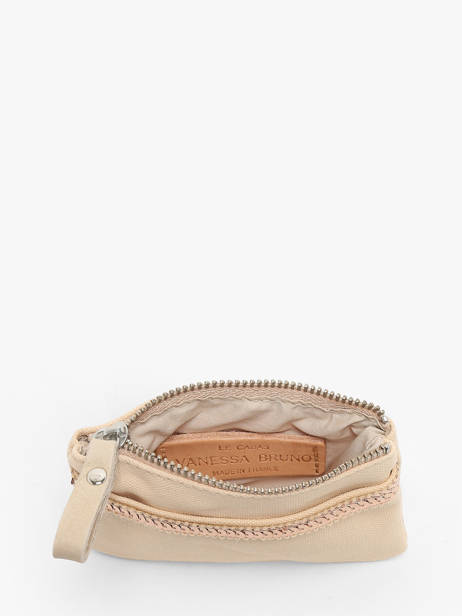 Portemonnee Le Cabas Pailletten Vanessa bruno Beige cabas 1V42035 ander zicht 1