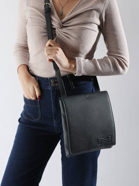 Cross Body Tas Dinant Leder Nathan baume Blauw n city 3 ander zicht 1