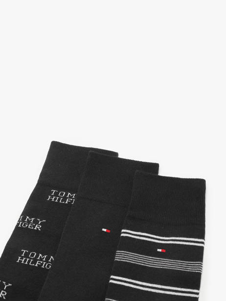 Sokken Tommy hilfiger Zwart socks 71229783 ander zicht 3